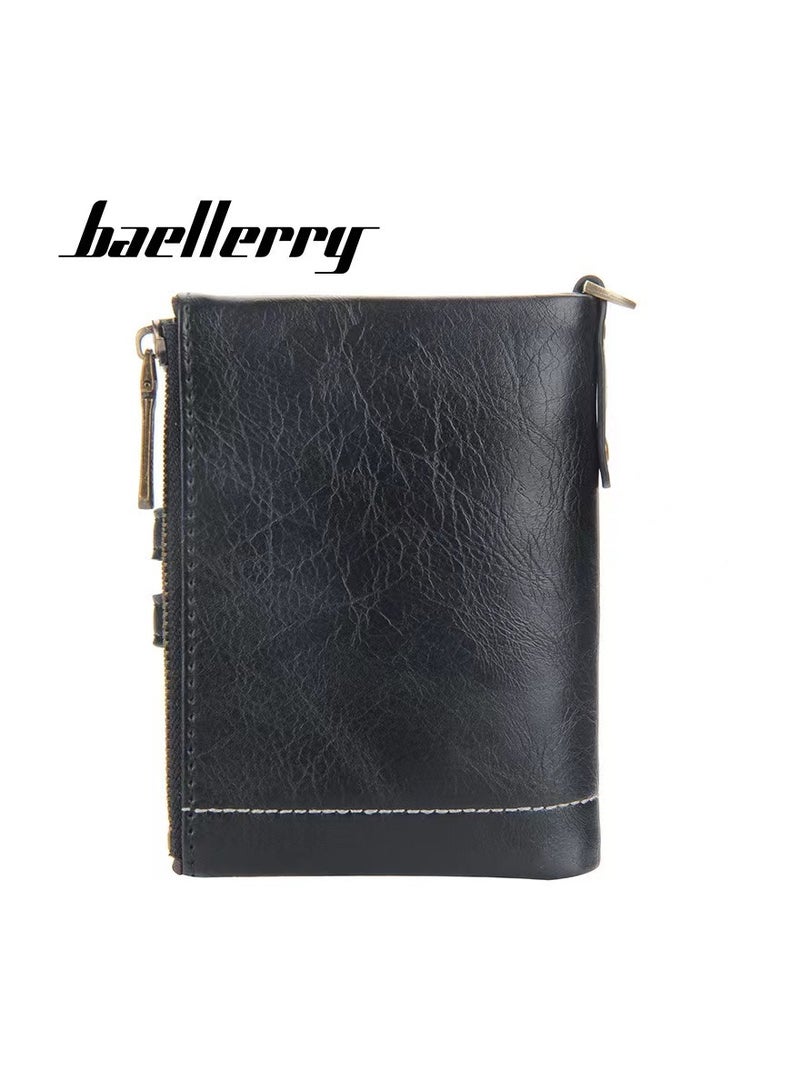 Leather Wallet Black