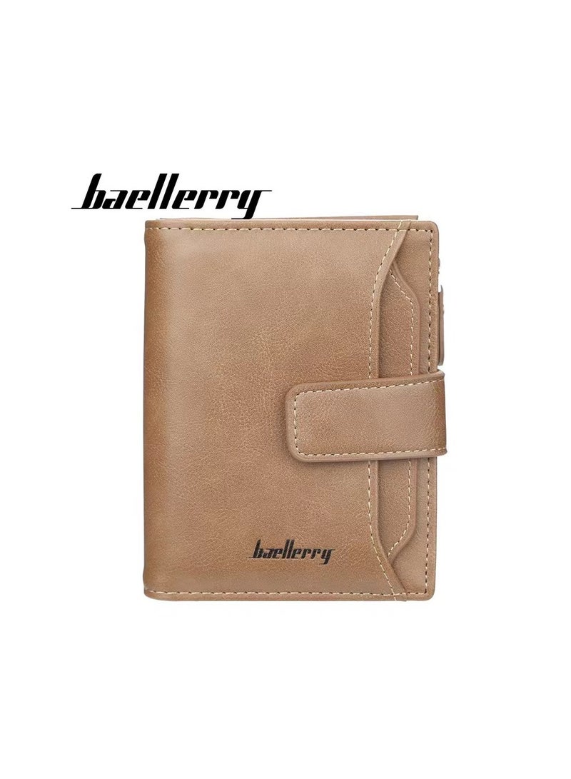 Leather Wallet Khaki