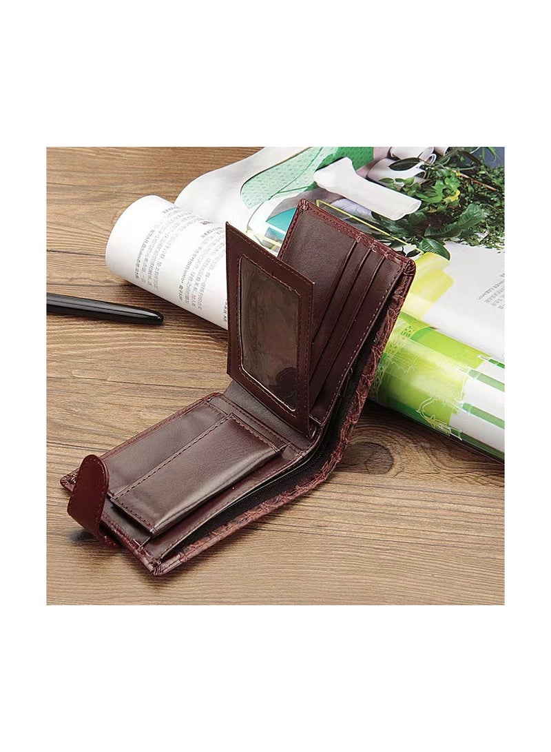 Leather Wallet Brown