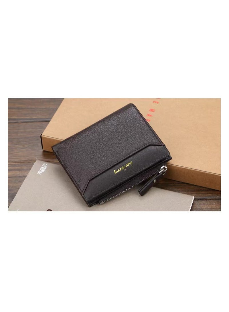 Leather Wallet Brown