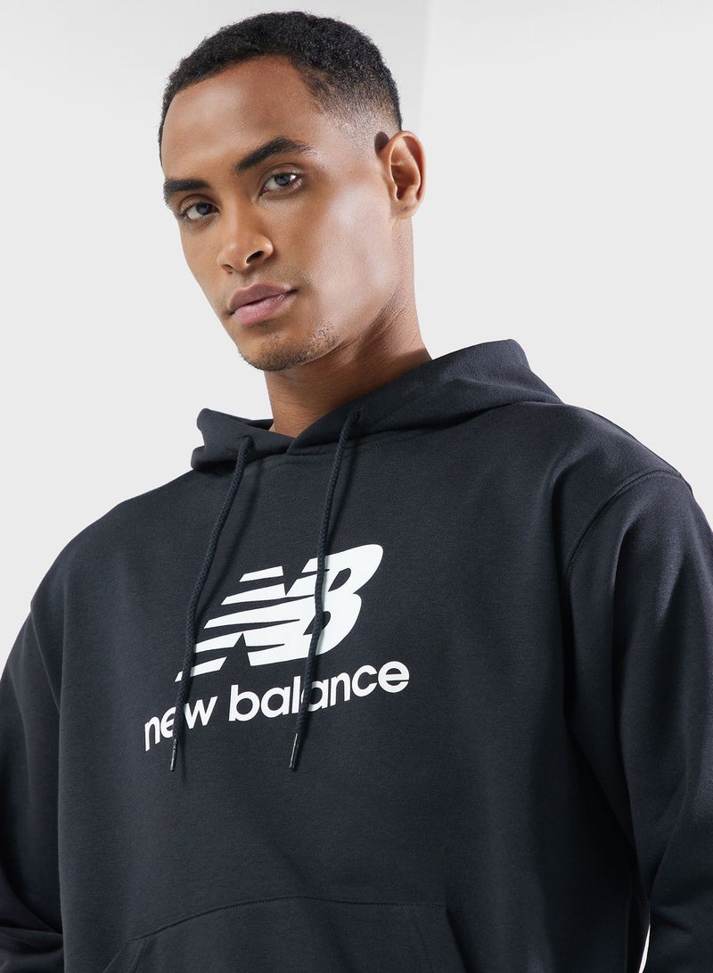 Logo Stacked Hoodie