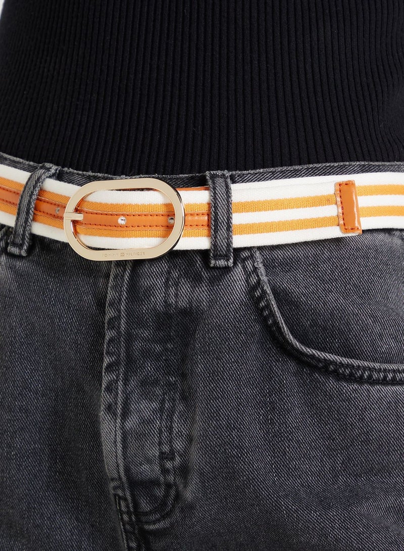 Oval 3.0 Tonal Allocated Hole Belt