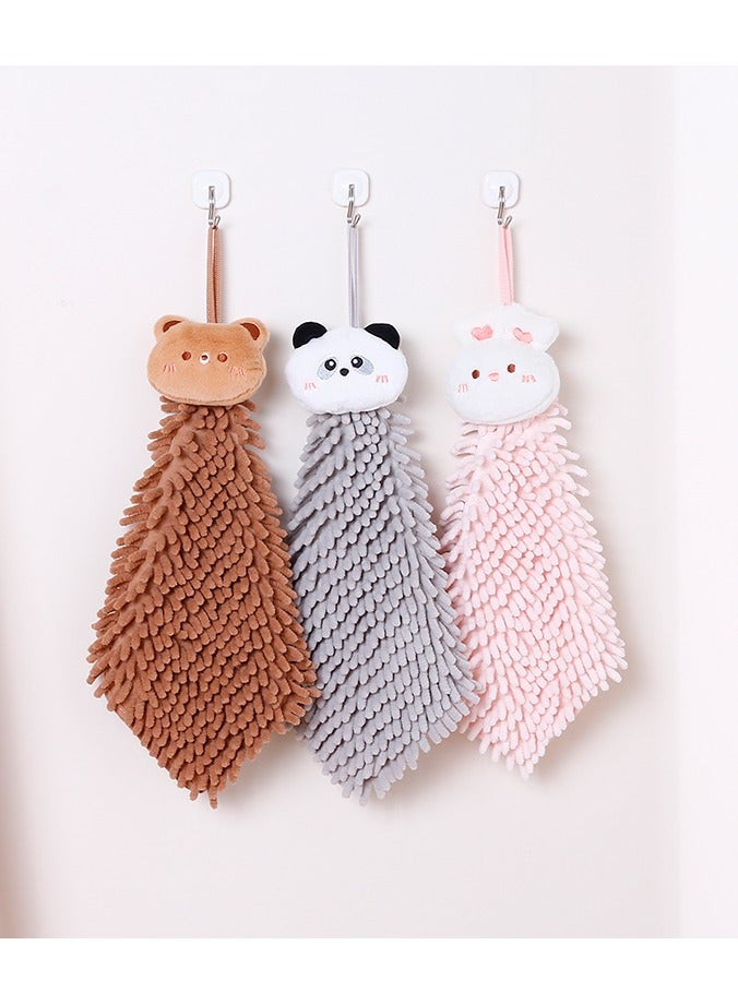 Cute Animal Chenille Wipe Towel