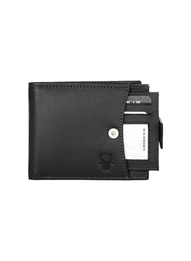 Protected Genuine Leather Wallet for Men's