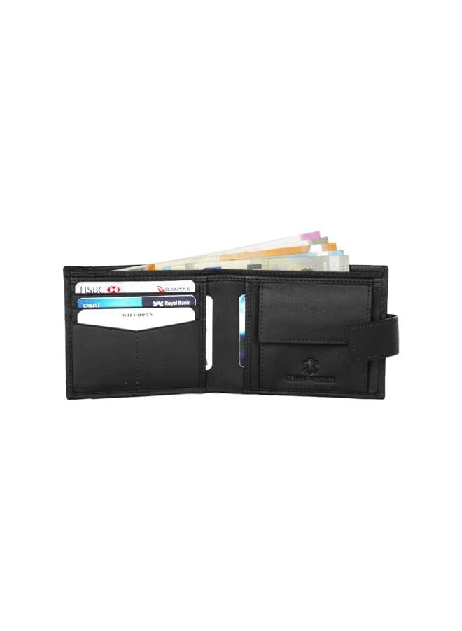 Protected Genuine Leather Wallet for Men's