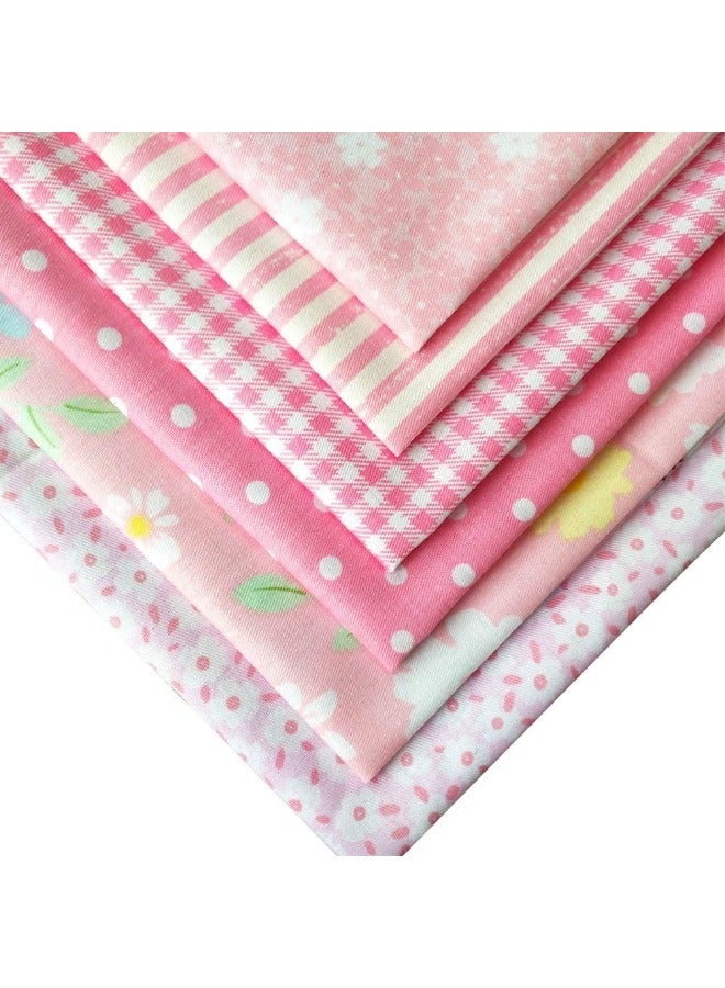 Goodern Fat Quarter Cotton Quilting Fabric Thick Craft Printed Fabric High Density Bundle Squares Patchwork Lint DIY Sewing,Precut Quilt Sewing Quilting Fabric (6pcs,40cmx50cm)-B