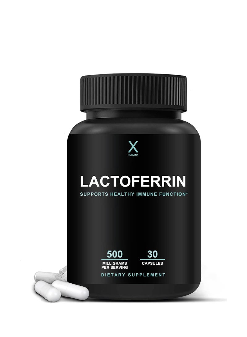 Humanx Lactoferrin 500mg 30 Caps