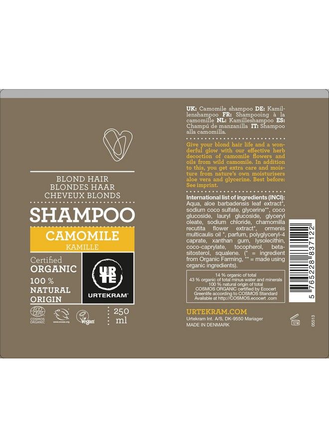 Blonde Hair Camomile Shampoo 250 Ml