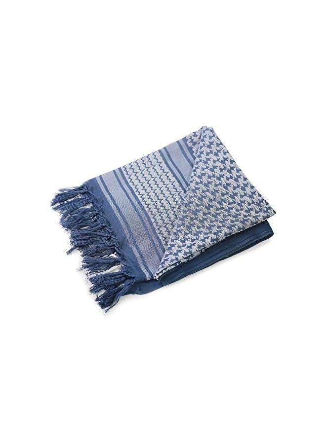 Military Shemagh Tactical Desert Scarf / 100% Cotton Keffiyeh Scarf Wrap for Men And Women