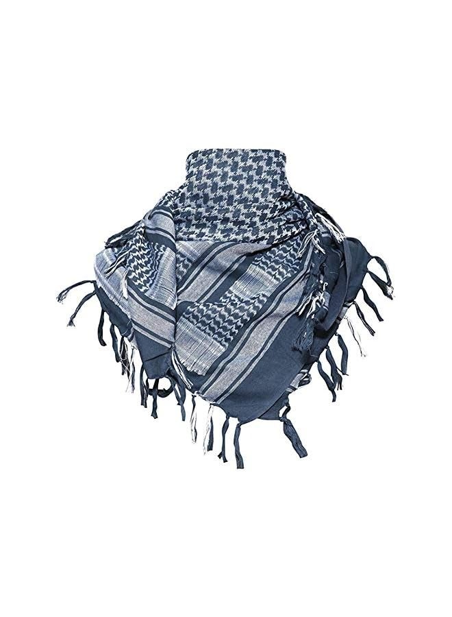 Military Shemagh Tactical Desert Scarf / 100% Cotton Keffiyeh Scarf Wrap for Men And Women