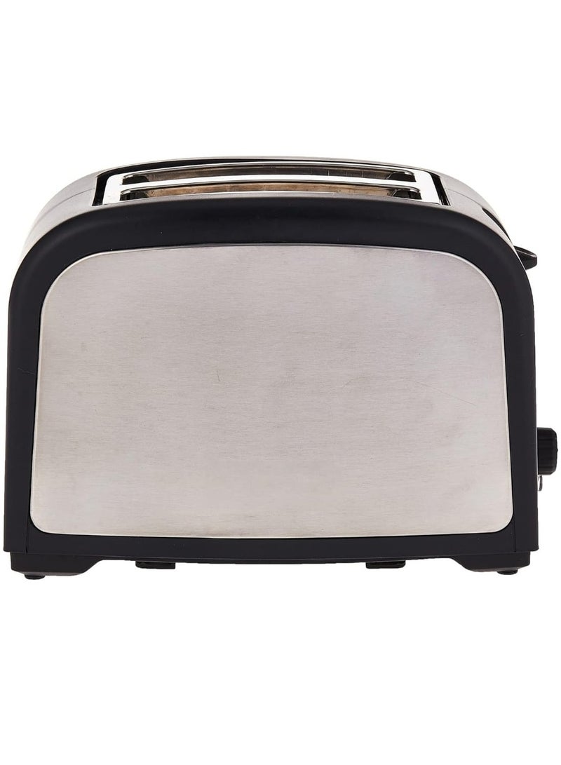 Toaster 2 Slice Bread Toaster with Adjustable Browning Control, Removable Crumb Tray for Easier Cleaning, Automatic Pop Up, Defrost, Warm & Cancel Function