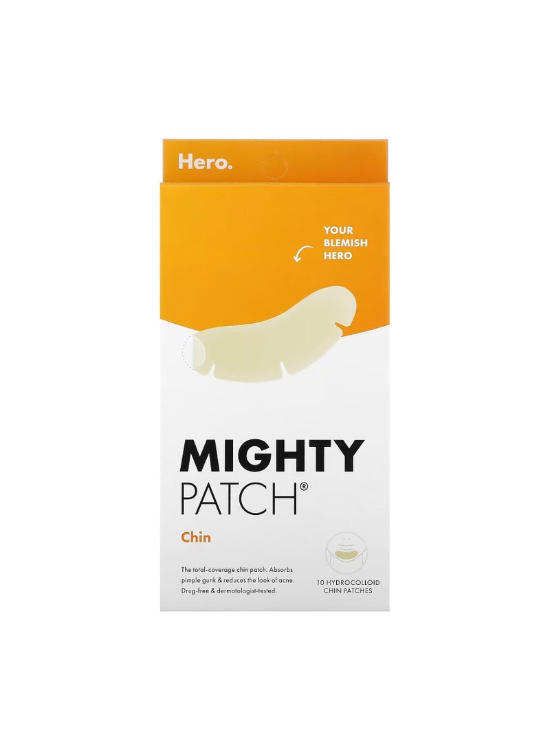Mighty Patch Chin 10 Hydrocolloid Patches