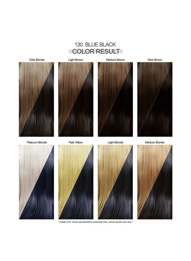 Semi Permanent Hair Color Vegan And Crueltyfree Hair Dye 4 Fl Oz 130 Blue Black (Pack Of 1)