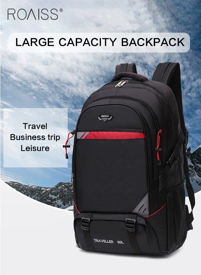 Large Capacity Waterproof Backpack Outdoor Hiking Backpack Widened Shoulder Strap Decompression Hiking Bag