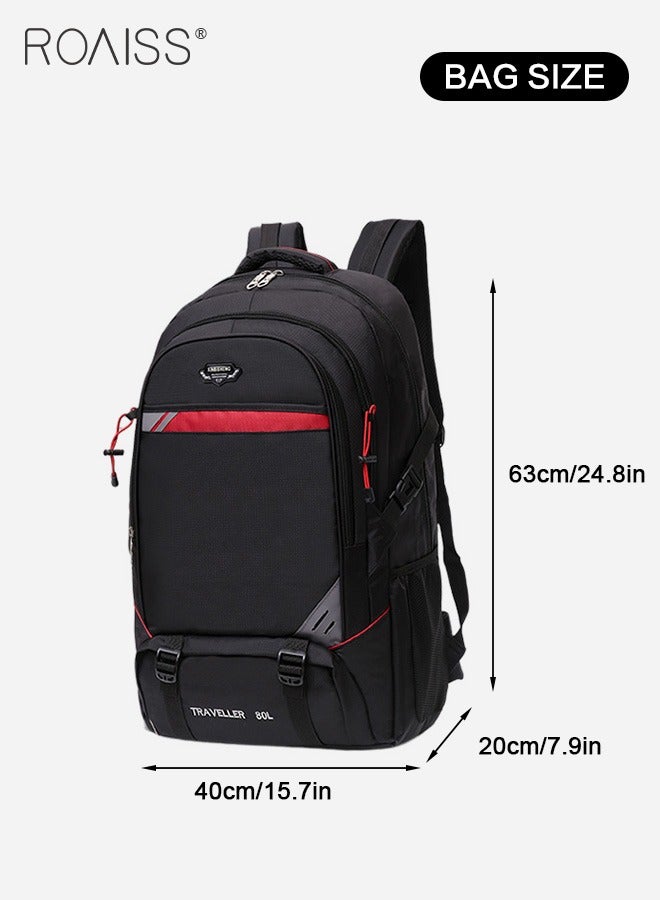 Large Capacity Waterproof Backpack Outdoor Hiking Backpack Widened Shoulder Strap Decompression Hiking Bag