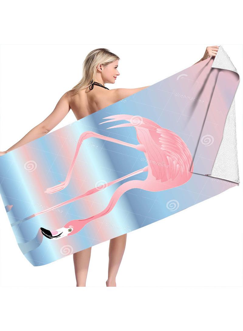 100*180cm Shawl Sunscreen Non Slip Microfiber Beach Bath Towel