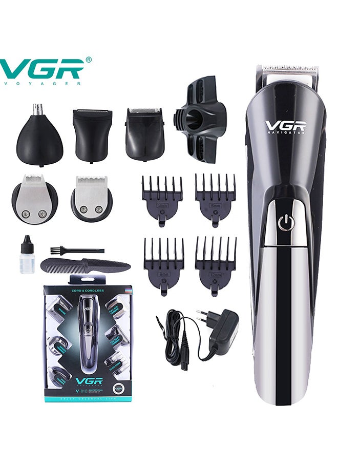 Professional Hair Clipper And Trimmer  For Men Black