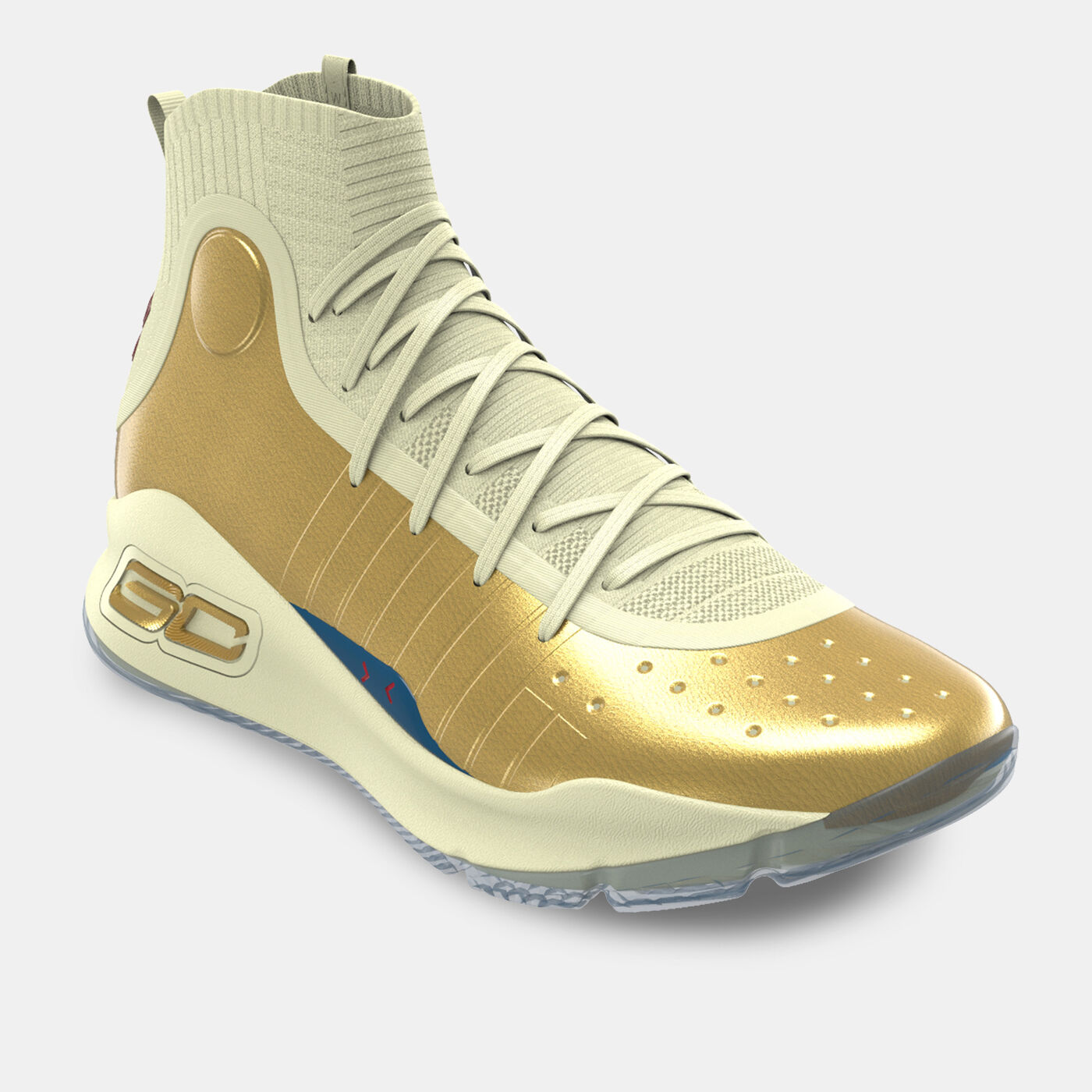 Men's Curry 4 Retro Basketball Shoes