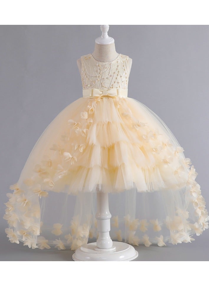 Girl's Sleeveless Princess Dress Evening Gown