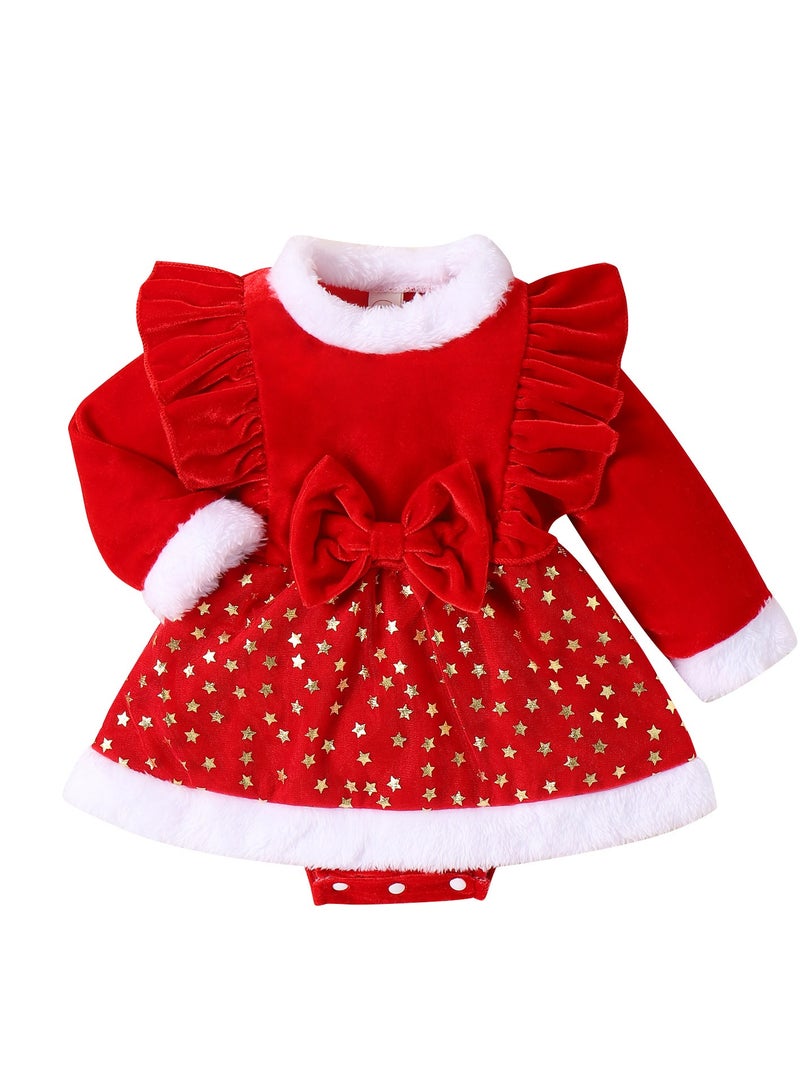 New Holiday Flavor Children's Dresses for Kids