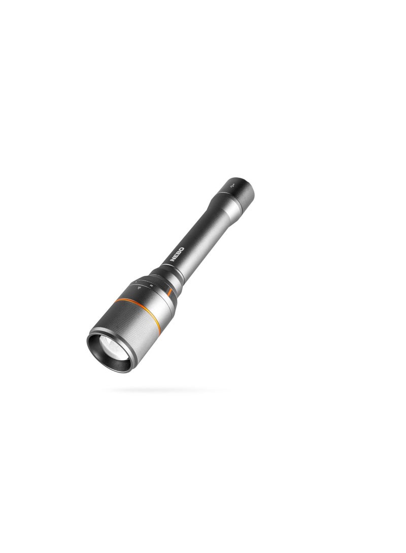 Davinci Rechargeable Handheld Flashlight With Power Bank 5000 Lumen Neb-Flt-0022-G
