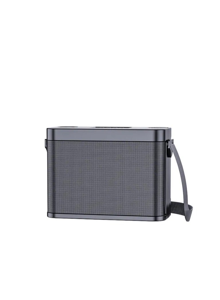 Subwoofer speaker With Double Microphones YS209 Speakers Home Entertainment Outdoor Wireless Karaoke Speaker