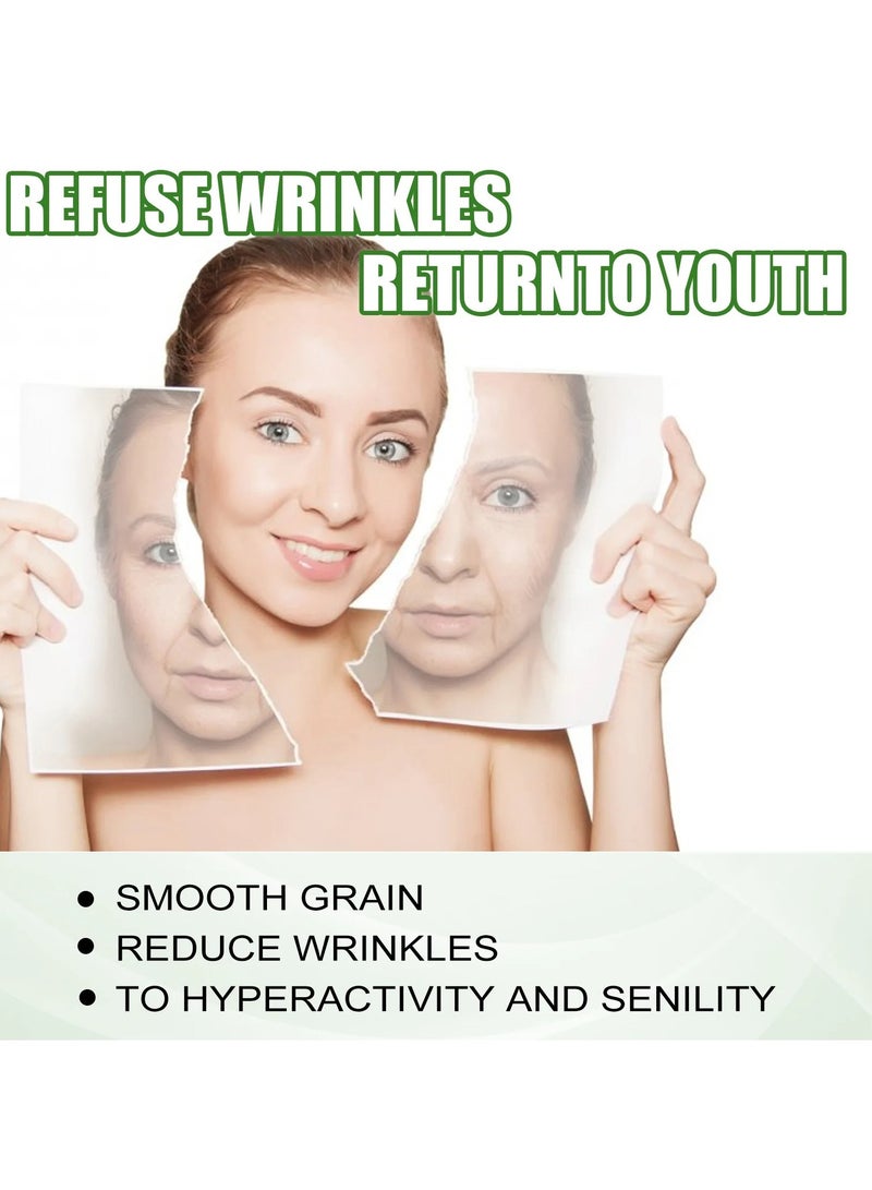 Anti Wrinkle Face Serum, Facial Care Makeup Chlorophyll Serum, Moisturizing Tightening Anti Aging Essence For Skin Firming Tightening, And Reducing Wrinkles