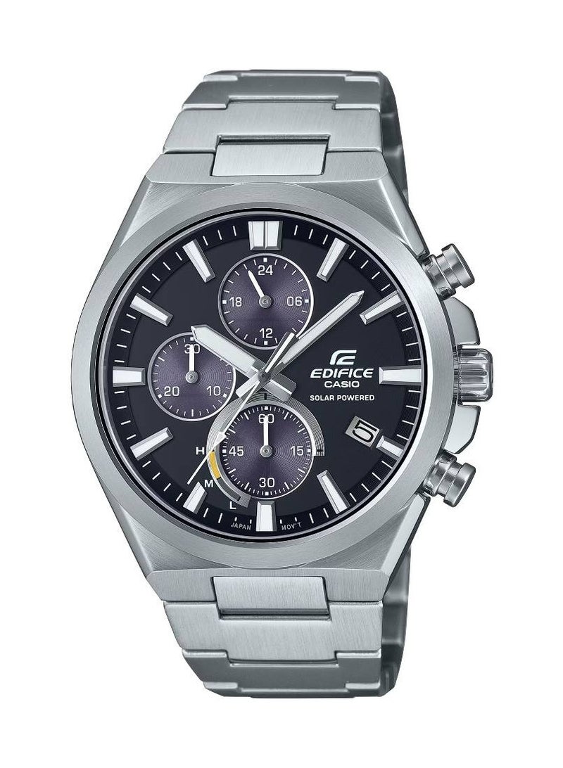 Men's Chronograph Round Shape Stainless Steel Wrist Watch EQS-950D-1AVUDF - 44 Mm