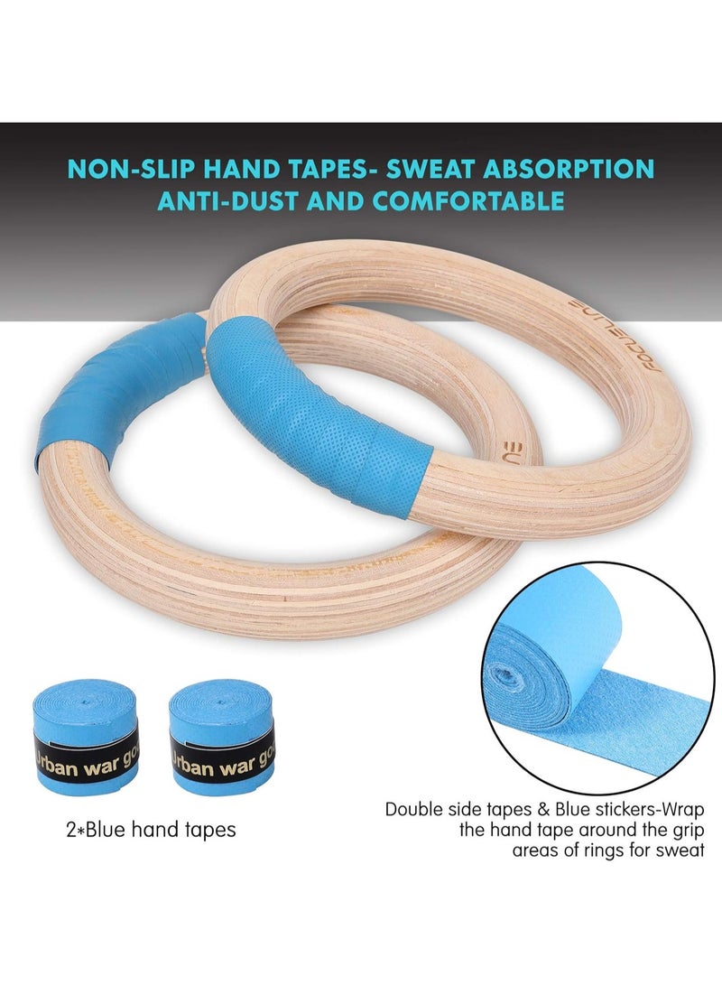 LIVEPRO WOOD GYM RING LP8123