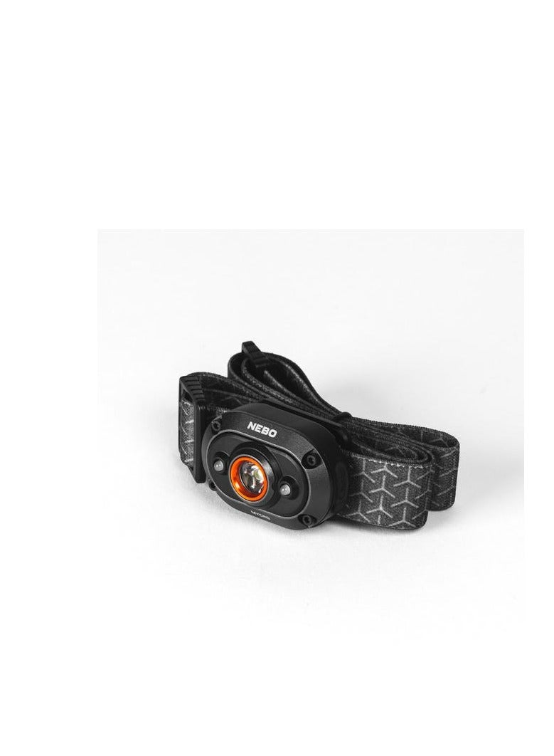 Rechargeable Headlamp And Cap Light With 400 Lumen Turbo Mode Neb-Hlp-0011-G