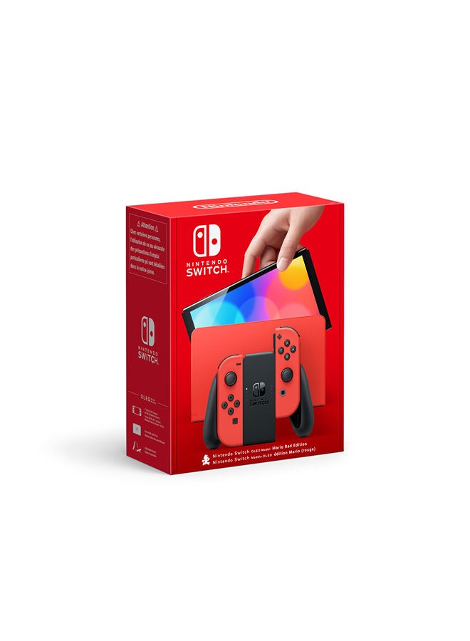 NINTENDO SWITCH OLED (KSA official Version) MARIO RED ED