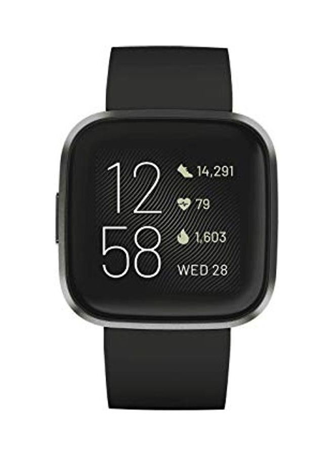 Versa 2 Health and Fitness Smartwatch with Heart Rate, Sleep and Swim Tracking Black