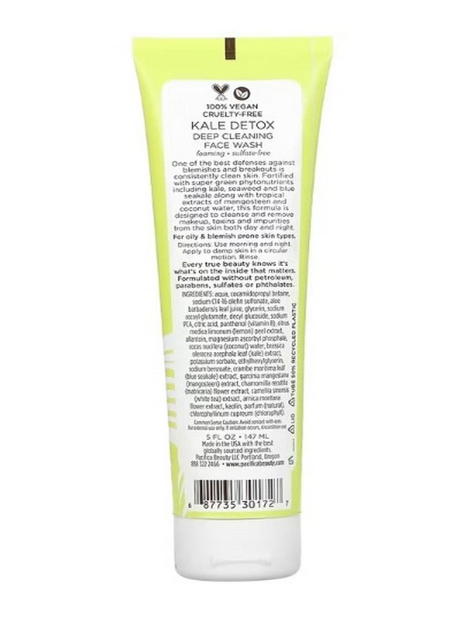 Kale Detox Deep Cleansing Face Wash 5 fl oz 147 ml