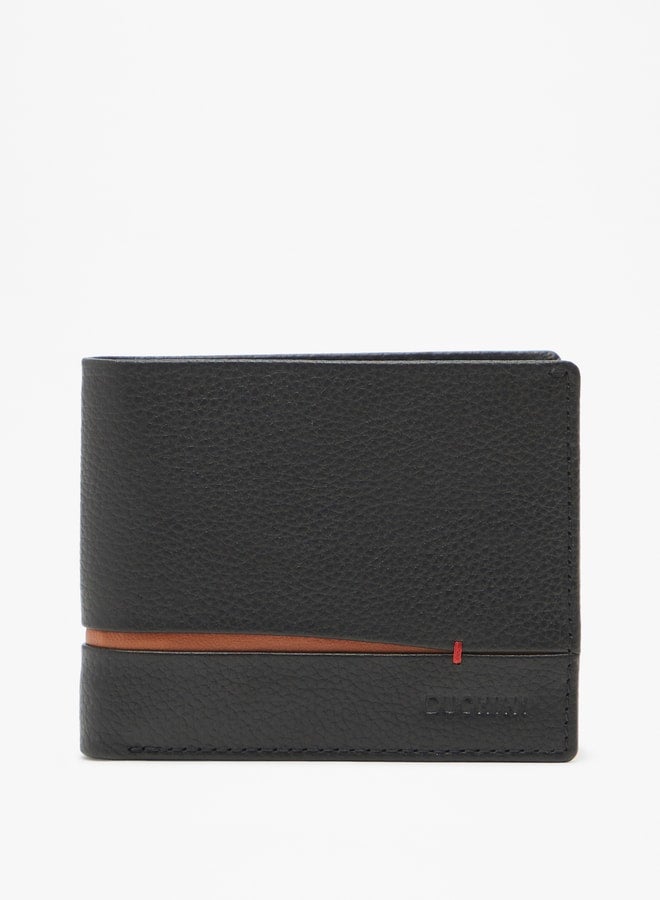 Men's Solid Bi-Fold Wallet