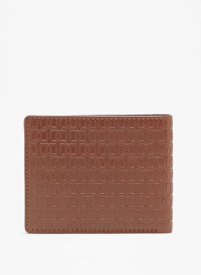 Men's Textured Bi-Fold Wallet