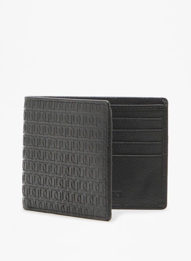 Men's Textured Bi-Fold Wallet