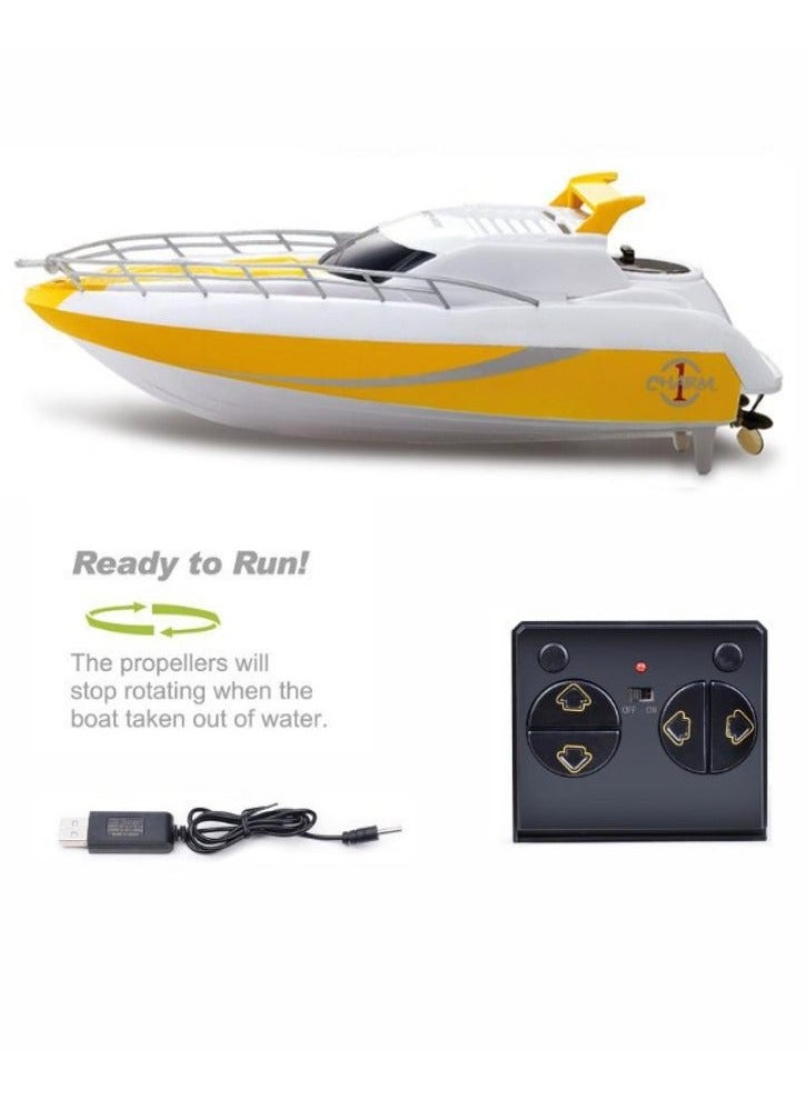 Remote control speed boat toy 19.7 x 6.5x 5.7cm