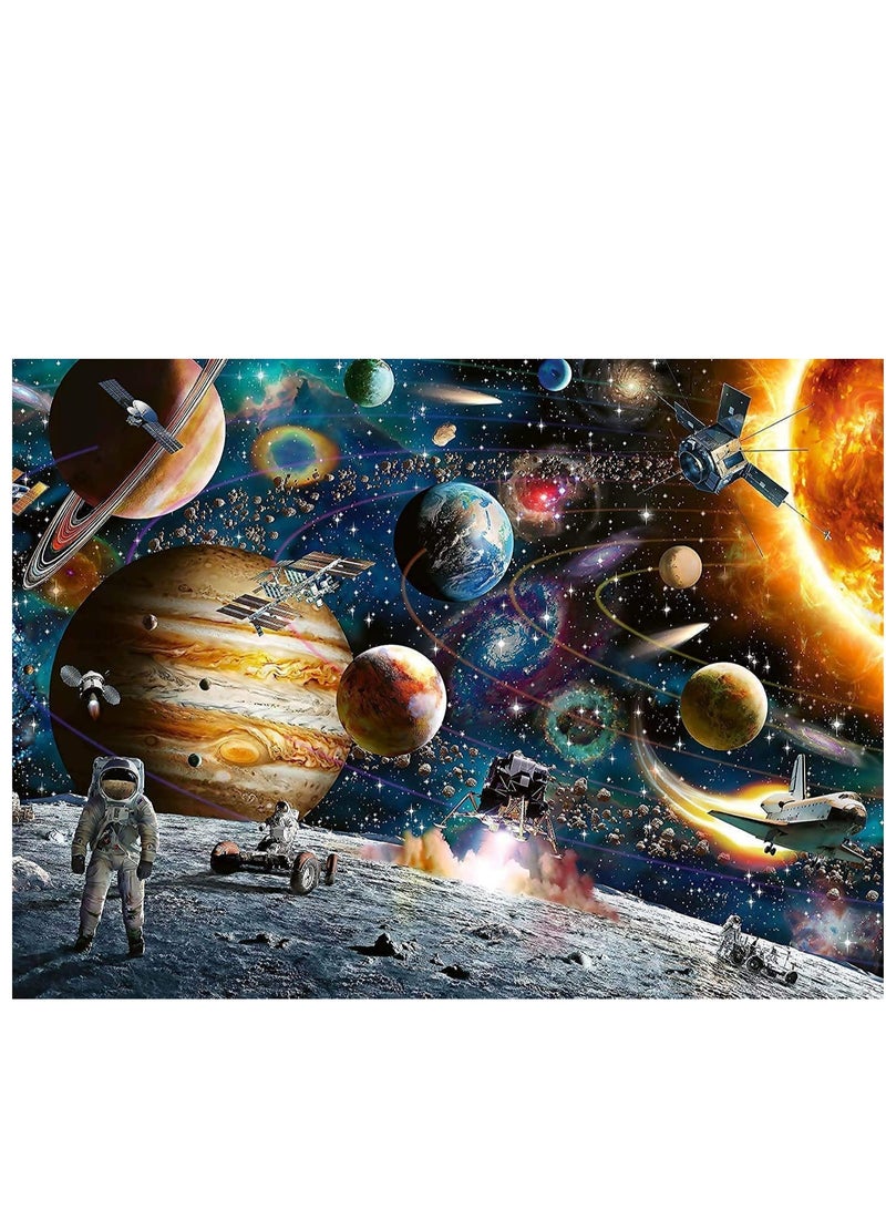 Puzzles for Kids/Adults Space Traveler Micro Themes Sets for Family Kids, Educational Games, Difficult Challenge Gift Classic Sturdy and Easy