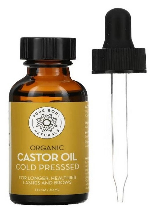 Organic Cold Pressed Castor Oil Kit 1 fl oz 30 ml