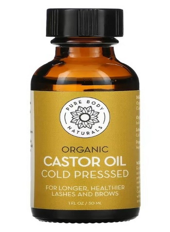 Organic Cold Pressed Castor Oil Kit 1 fl oz 30 ml