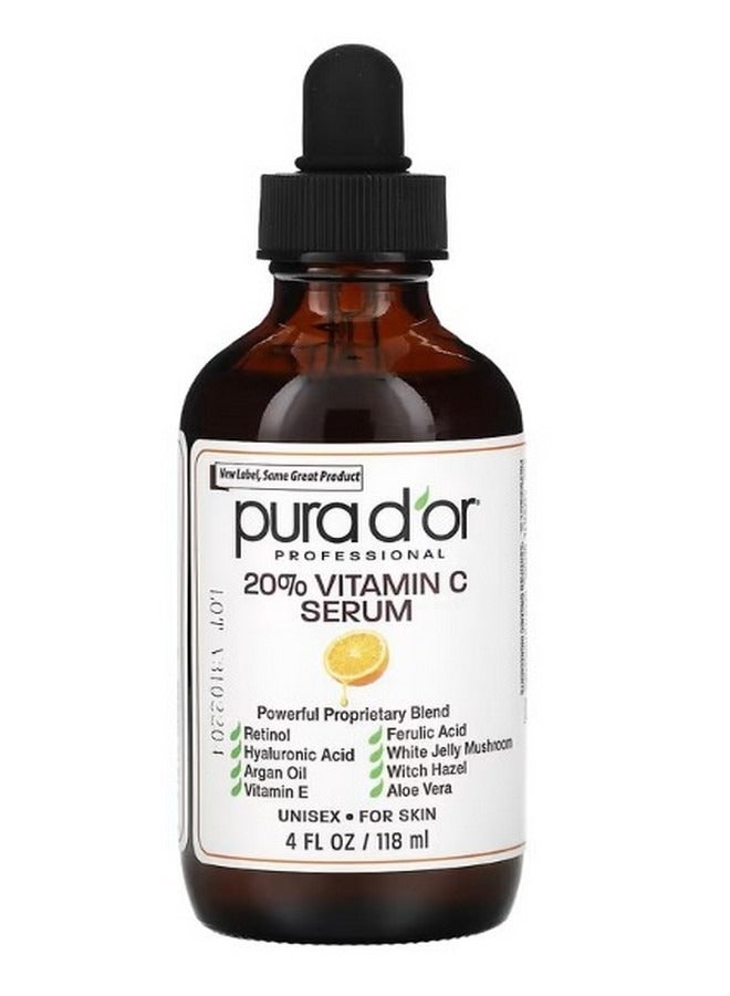 20% Vitamin C Serum 4 fl oz 118 ml