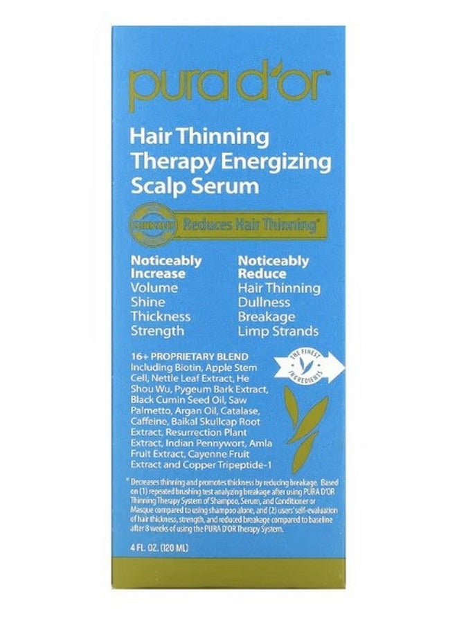 Hair Thinning Therapy Energizing Scalp Serum 4 fl oz 120 ml