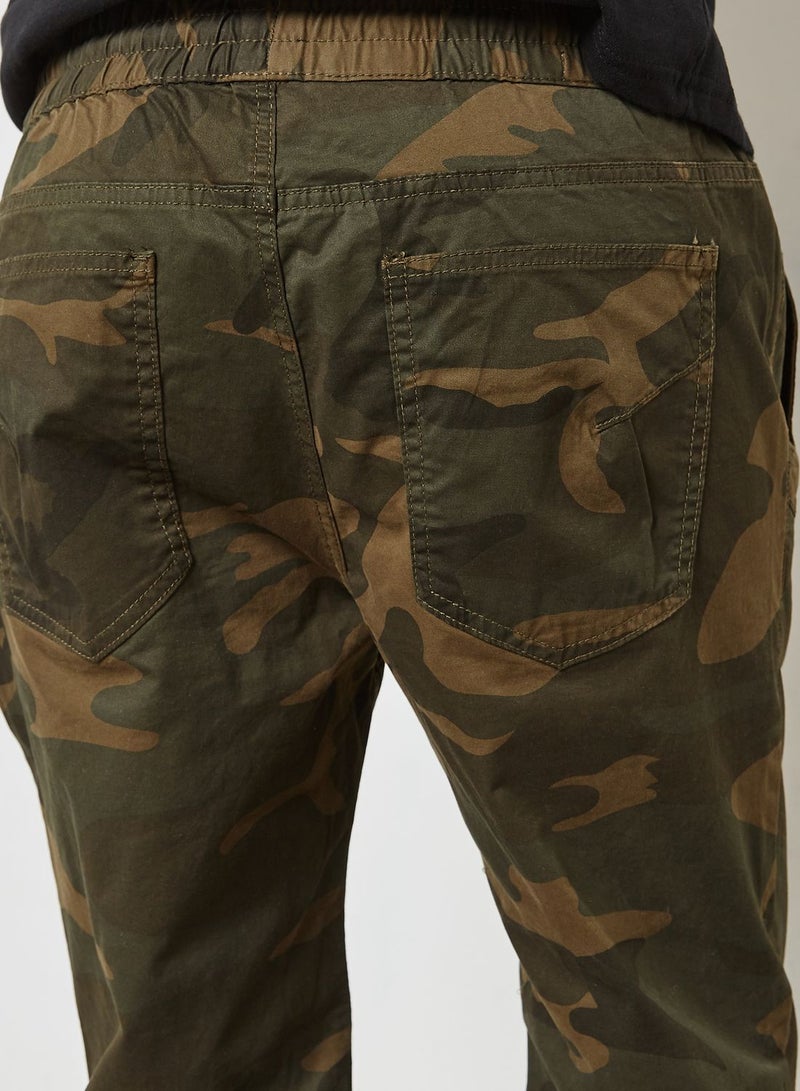 Vegs Camo Print Sweatpants