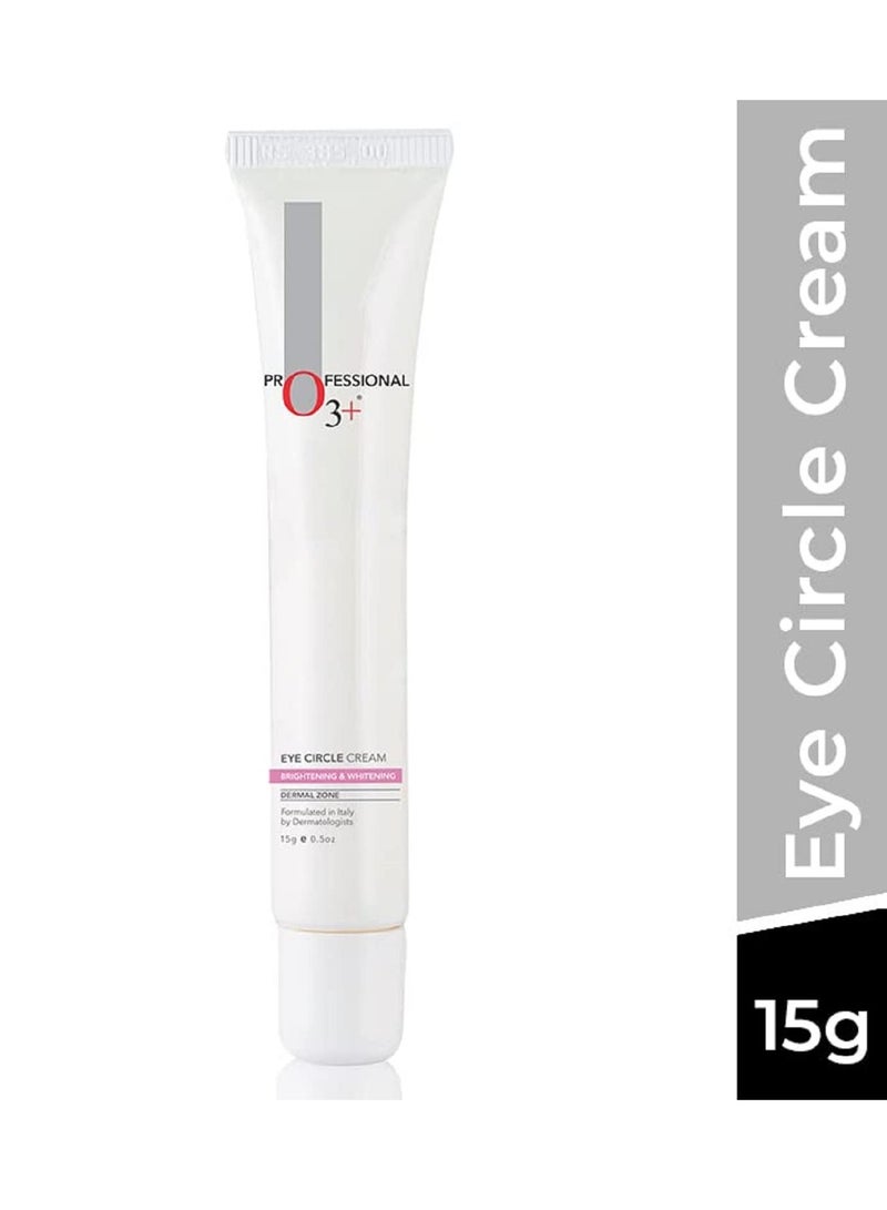 O3+ Eye Circle Cream - Brightening and Whitening for Dark Circles Fine Lines and Puffy Bags 15g