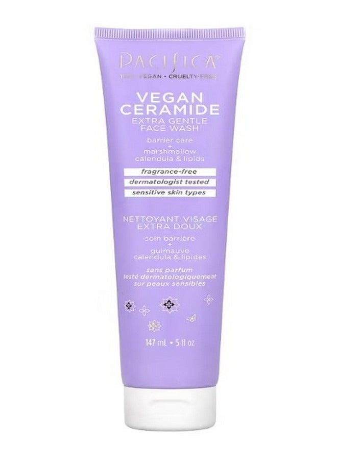 Vegan Ceramide Extra Gentle Face Wash 5 fl oz 147 ml