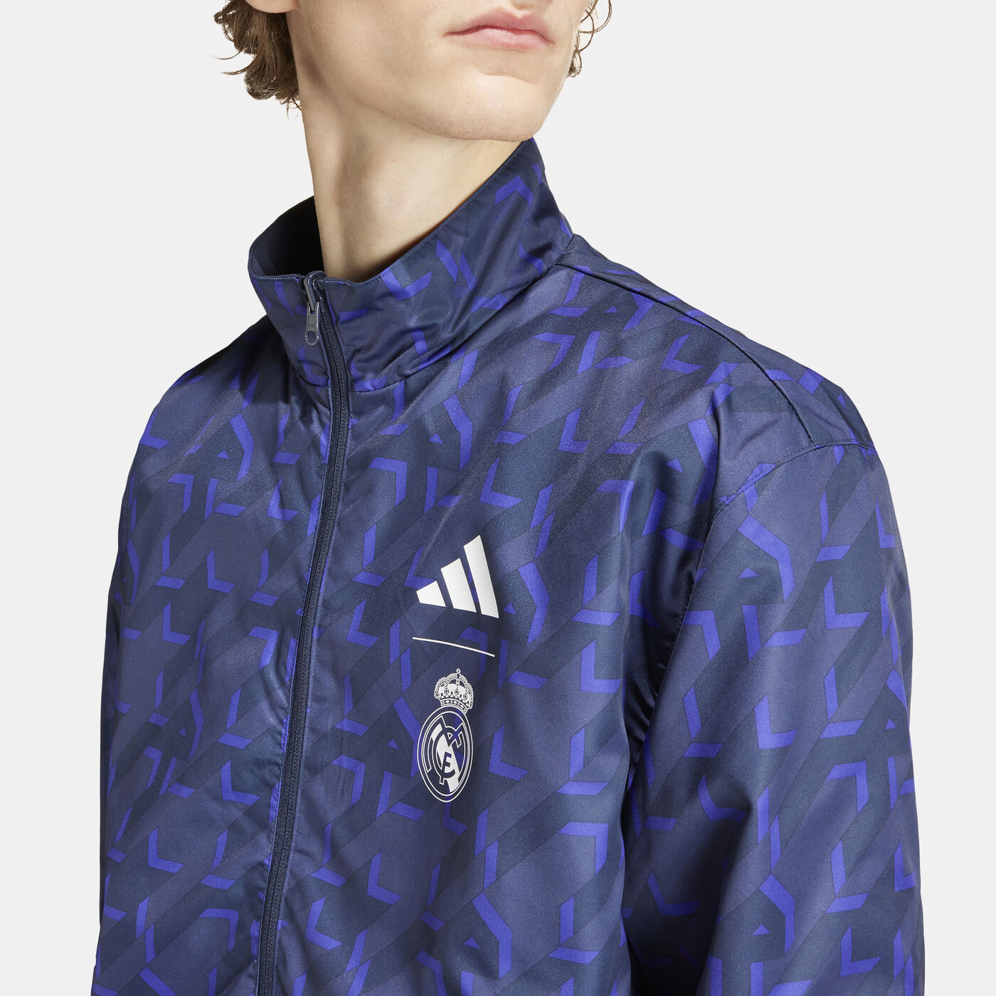 Men's Real Madrid Anthem Football Jacket