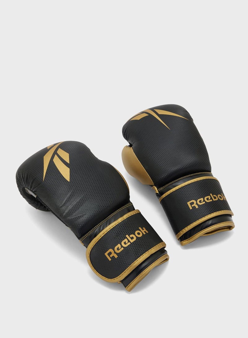 12Oz Boxing Gloves With Wraps Set