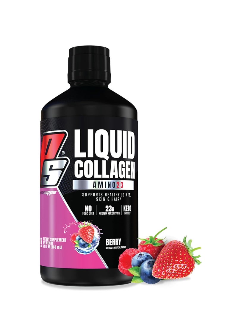 PROSUPPS Amino23 Liquid Collagen Shots 16 Serving Berry