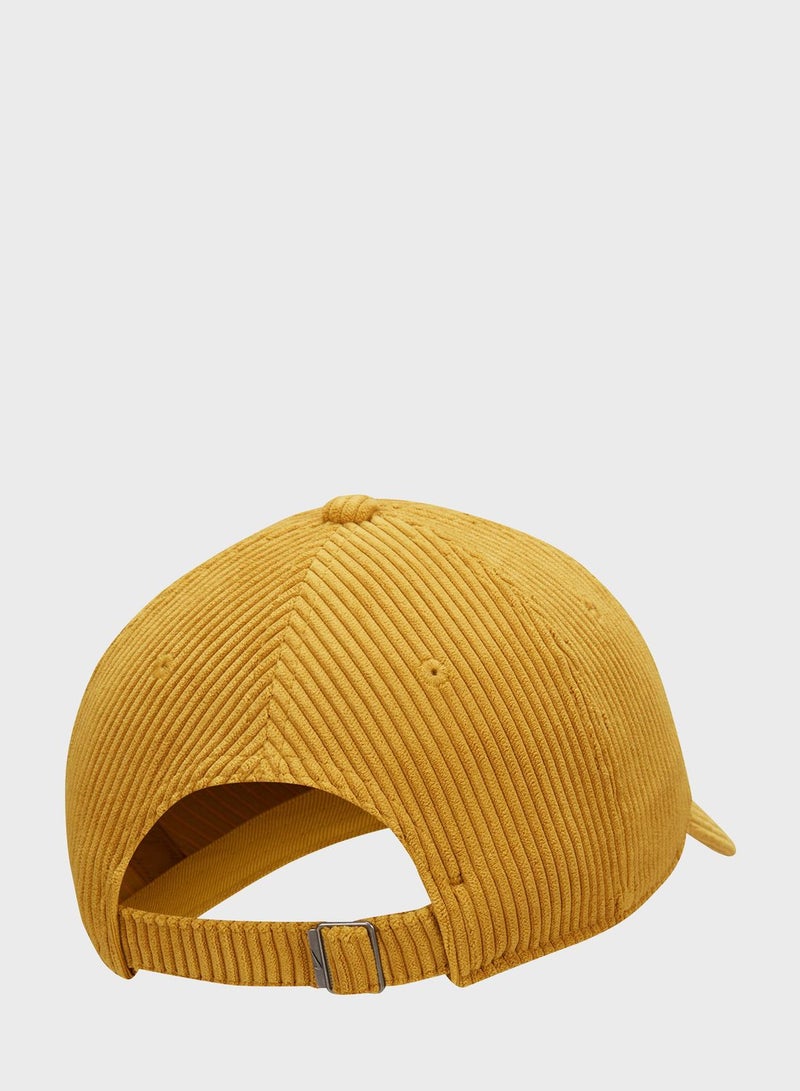 Cord Color Block Club Cap