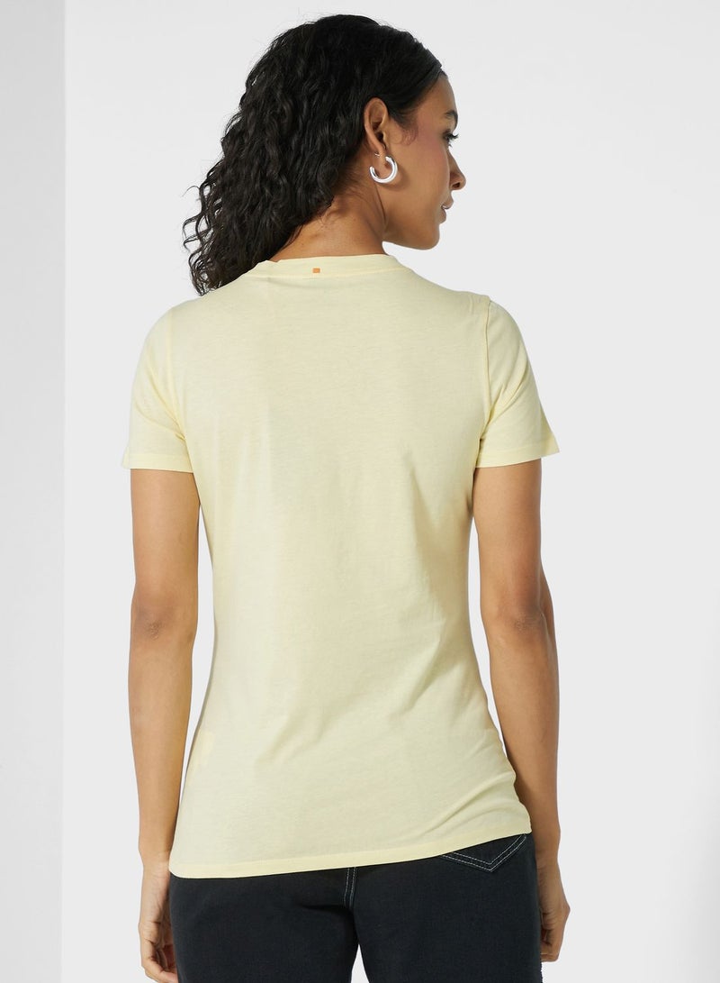 Crew Neck Logo T-Shirt